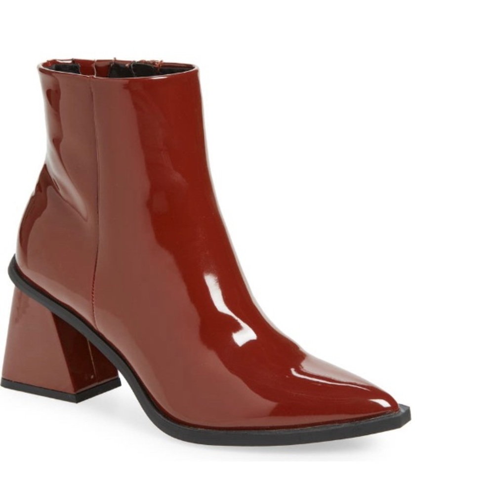 ***SOLD*** NWT - BP Glossy Cherry Red “Loren” Pointed Toe Bootie